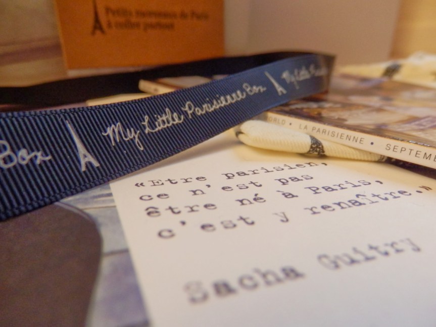 My Little Parisienne Box – Septembre&nbsp;2013