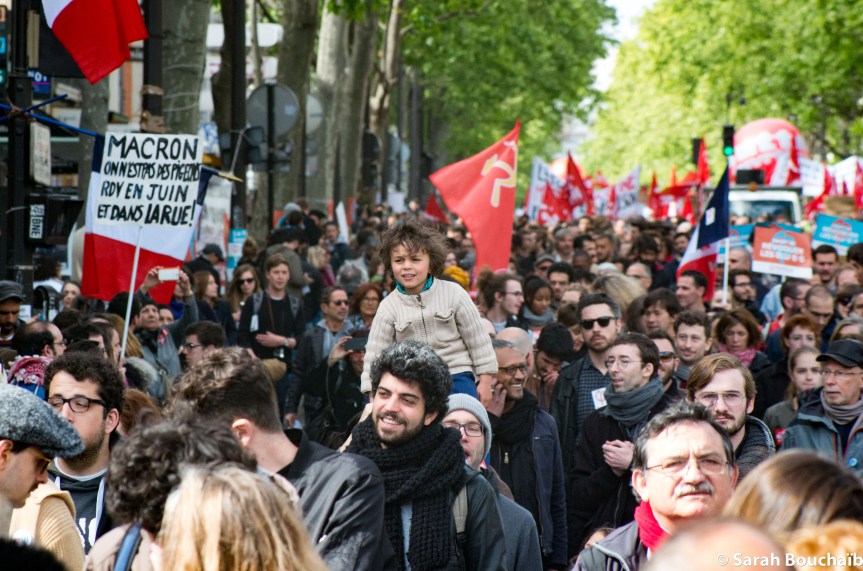 [EN IMAGES] 1er Mai : les syndicats mobilisent moins qu&rsquo;en&nbsp;2002