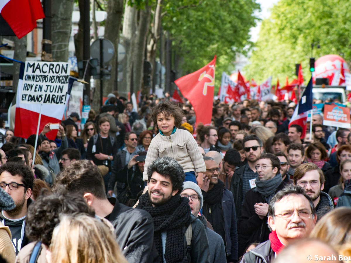 [EN IMAGES] 1er Mai : les syndicats mobilisent moins qu&rsquo;en&nbsp;2002